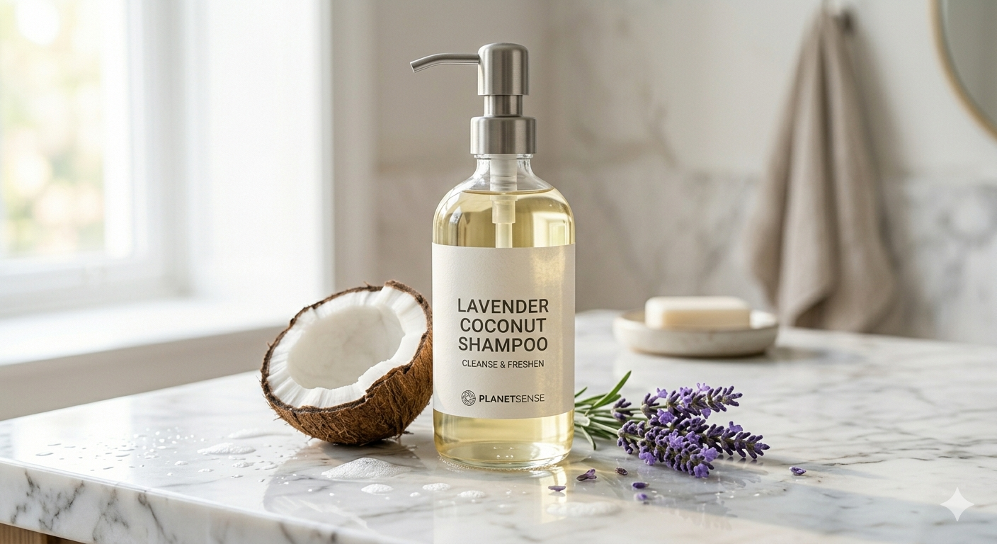 Lavender Coconut Shampoo (250ml)